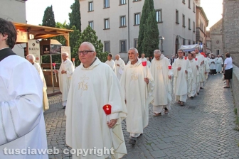 Viterbo - La processione del Corpus Domini