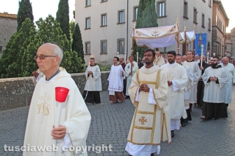 Viterbo - La processione del Corpus Domini