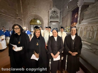 Viterbo - La processione del Corpus domini