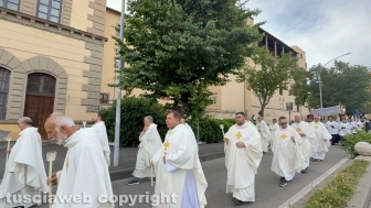 Viterbo - La processione del Corpus domini