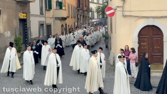 Viterbo - La processione del Corpus domini