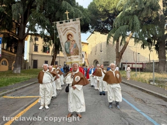 Viterbo - La processione del Corpus domini