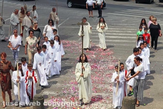 Viterbo - La processione del Corpus Domini alla Quercia