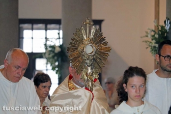 Viterbo - La processione del Corpus Domini alla Quercia