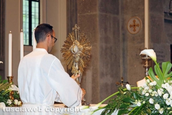 Viterbo - La processione del Corpus Domini alla Quercia