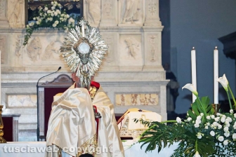 Viterbo - La processione del Corpus Domini alla Quercia