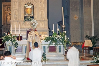 Viterbo - La processione del Corpus Domini alla Quercia