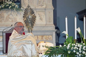 Viterbo - La processione del Corpus Domini alla Quercia