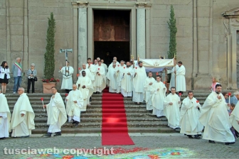La processione del Corpus Domini