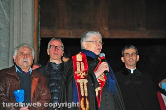 Viterbo - La processione del Cristo morto - Il vescovo Orazio Francesco Piazza