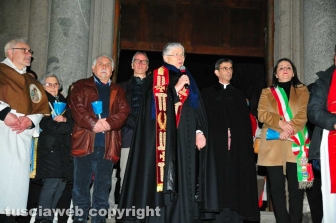 Viterbo - La processione del Cristo morto - Il vescovo Orazio Francesco Piazza