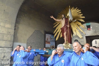 Tarquinia - La processione del Cristo risorto