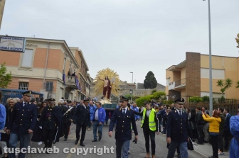 Tarquinia - La processione del Cristo risorto