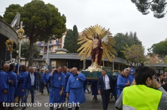 Tarquinia - La processione del Cristo risorto