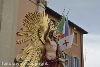 Tarquinia - La processione del Cristo risorto