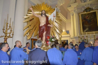 Tarquinia - La processione del Cristo risorto