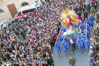 Tarquinia - La processione del Cristo risorto