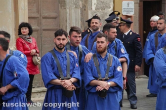 Tarquinia - La processione del Cristo risorto