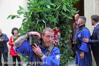 Tarquinia - La processione del Cristo risorto