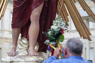 Tarquinia - La processione del Cristo risorto