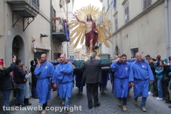 Tarquinia - La processione del Cristo risorto