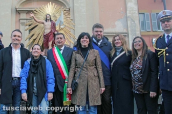Tarquinia - La processione del Cristo risorto