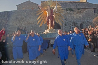 La processione del Cristo risorto