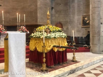 Viterbo - La processione del cuore di Santa Rosa