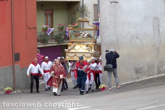 Vasanello - La processione del patrono san Lanno martire