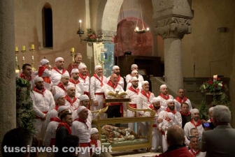 Vasanello - La processione del patrono san Lanno martire