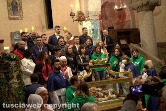 Vasanello - La processione del patrono san Lanno martire