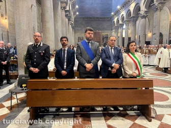 Viterbo - La messa in vista del Corpus domini
