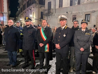 Civita Castellana – La processione del Venerdì santo - Il sindaco Luca Giampieri