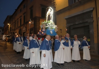 Viterbo - La processione della Madonna del Carmelo