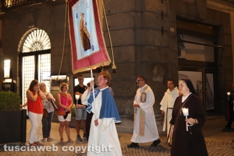 Viterbo - La processione della Madonna del Carmelo