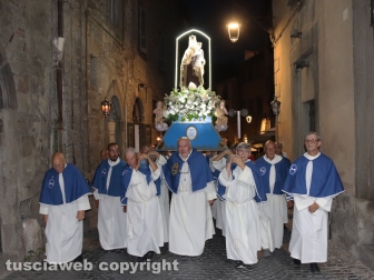 Viterbo - La processione della Madonna del Carmelo