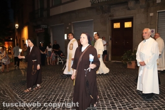 Viterbo - La processione della Madonna del Carmelo
