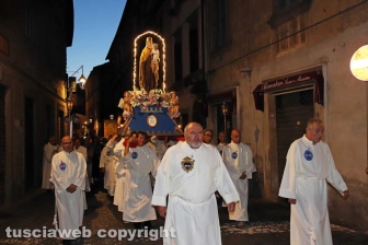 Viterbo - La processione della Madonna del Carmelo