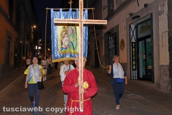 Viterbo - La processione della Madonna del Carmelo