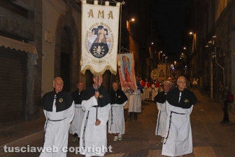 Viterbo - La processione della Madonna del Carmelo