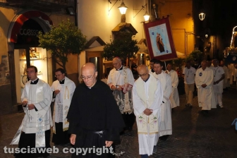 Viterbo - La processione della Madonna del Carmelo