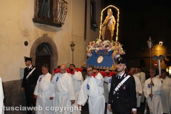 Viterbo - La processione della Madonna del Carmelo