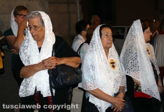 Viterbo - La processione della Madonna del Carmelo