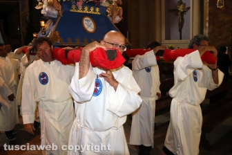 Viterbo - La processione della Madonna del Carmelo
