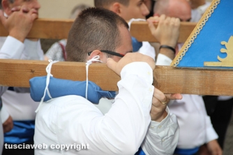 La processione della Madonna del Carmelo