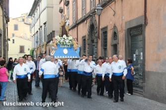 La processione della Madonna del Carmelo