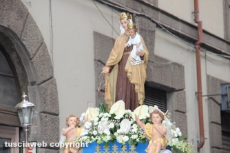 La processione della Madonna del Carmelo