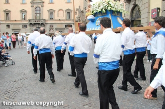 La processione della Madonna del Carmelo