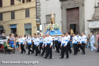 La processione della Madonna del Carmelo