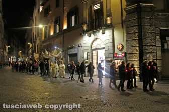 La processione della Madonna di Lourdes